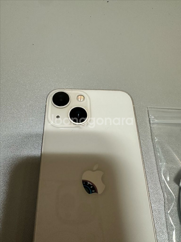 아이폰 13미니 128 ,배터리81프로,스타라이트모든--3