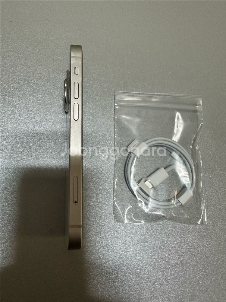 아이폰 13미니 128 ,배터리81프로,스타라이트모든--5