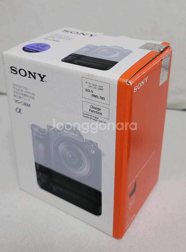 소니정품 A7M3용 VG-C3EM 세로그립 팝니다.--1
