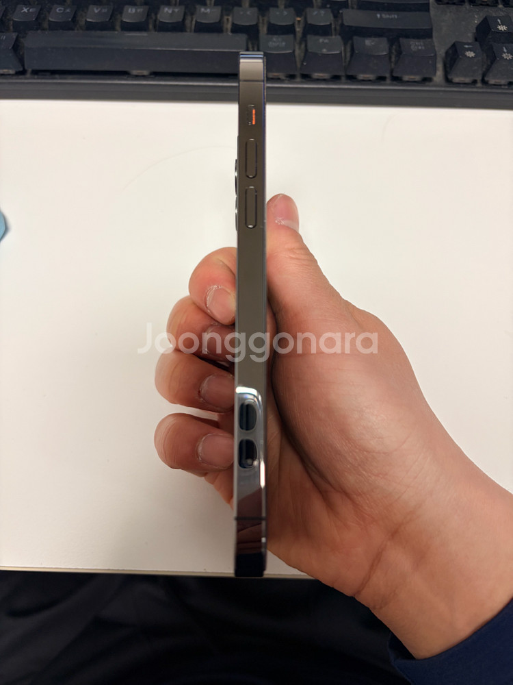 아이폰12프로 256기가 그래파이트--1