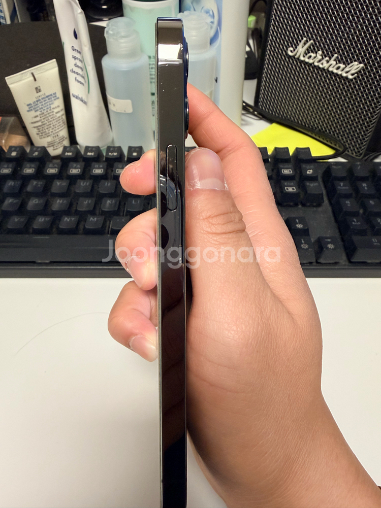 아이폰12프로 256기가 그래파이트--3