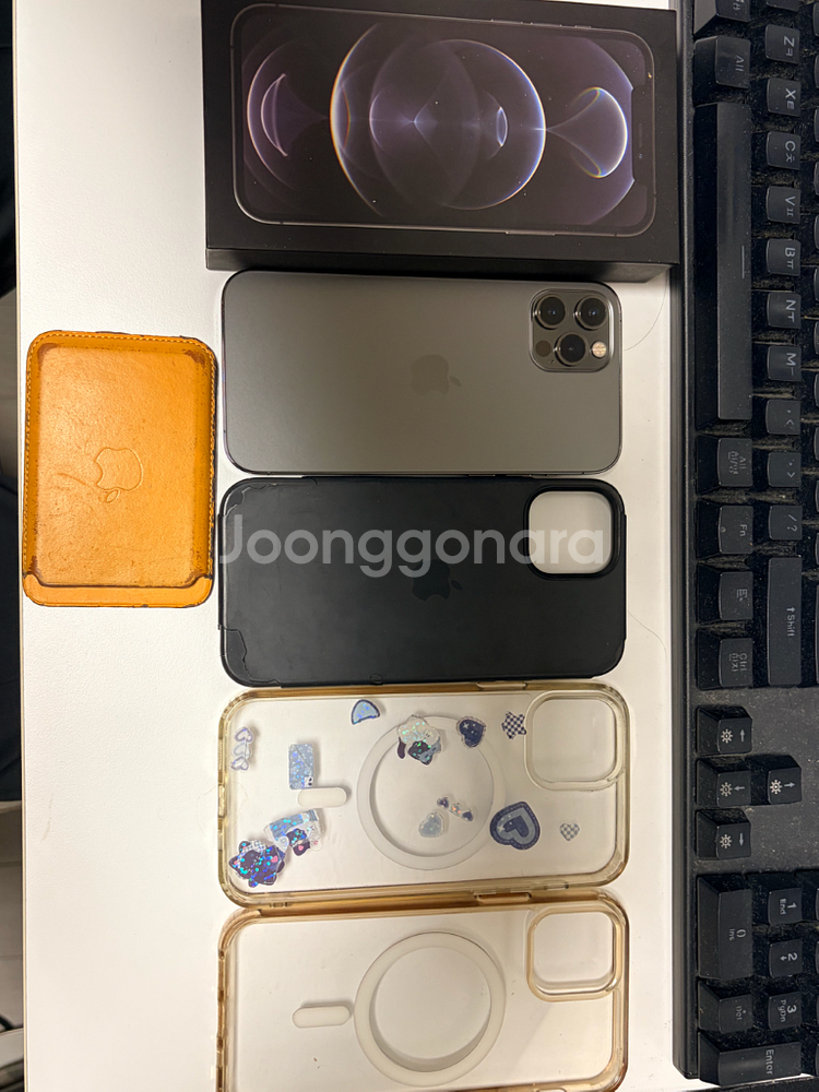 아이폰12프로 256기가 그래파이트--6