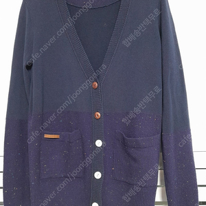 빈폴 가디건 단추와니트 투블럭 니트 스웨터