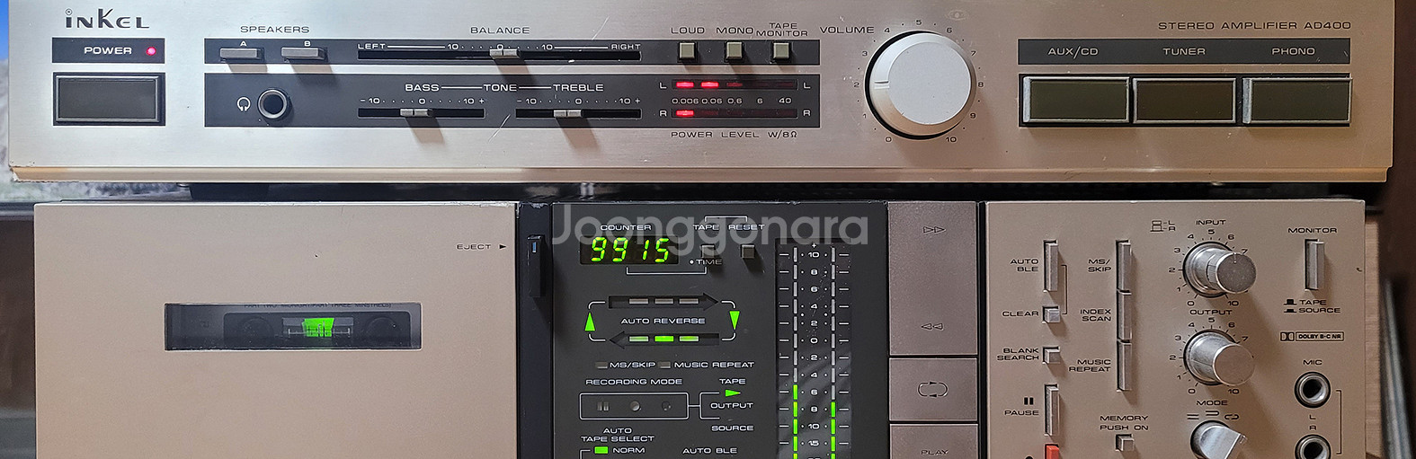 인켈 오디오 AD-400 인티앰프 판매합니다.--0