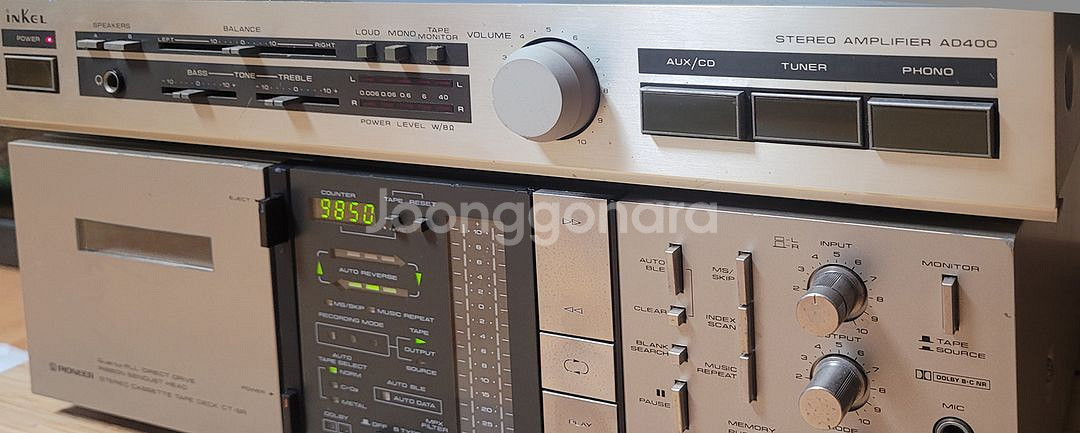 인켈 오디오 AD-400 인티앰프 판매합니다.--4
