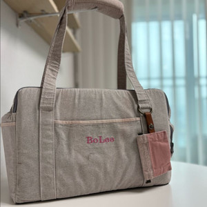 완두콩맘 푸치백 파스텔로 강아지이동가방 스몰S 사계절 기내용 애견가방