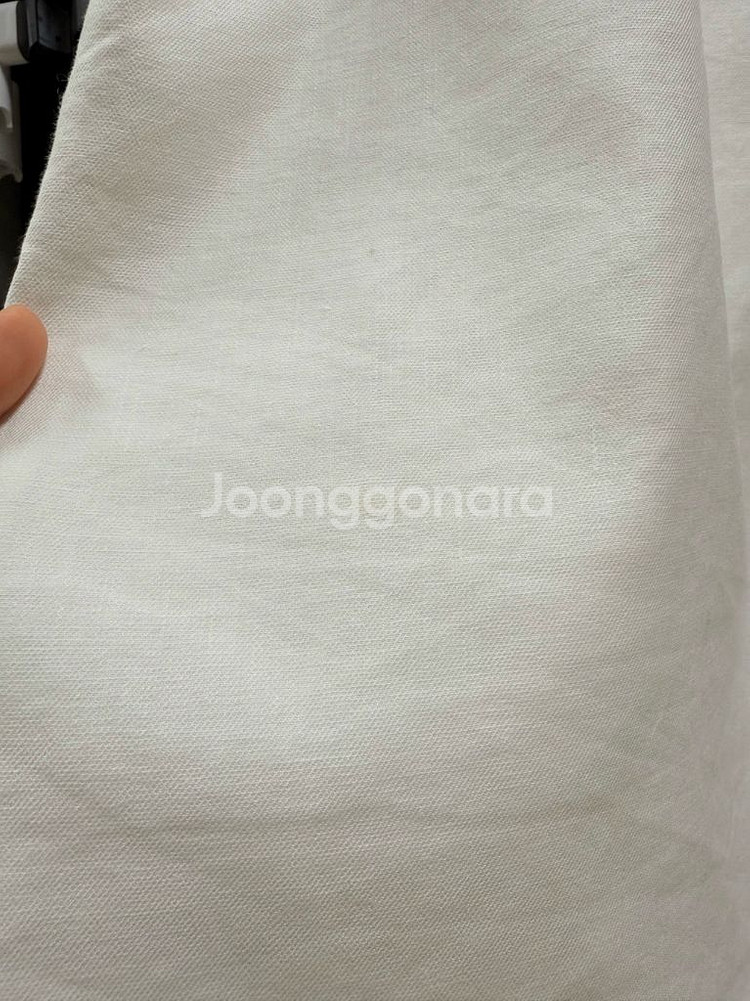 유메르) 모나코 린넨 스커트 (화이트)--4