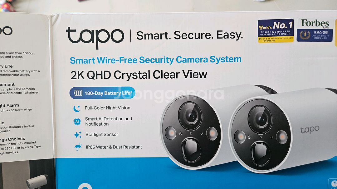 Tapo C420S2 무선 보안카메라 2개세트--0