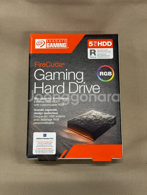 Seagate 5TB 외장하드 5테라 미사용 무료배송--0