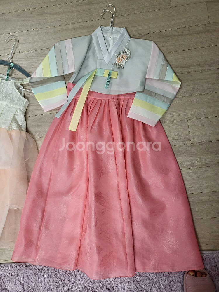 여아 한복 6호 세트--0