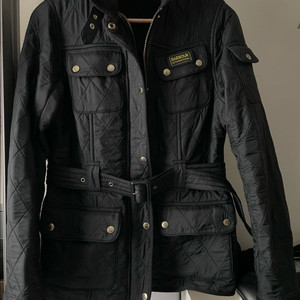 바버 인터내셔널 폴라 퀼팅 자켓 UK12