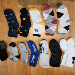 중고 S~M (~220) - 나이키 언더아머 MLB 자라 키즈 양말