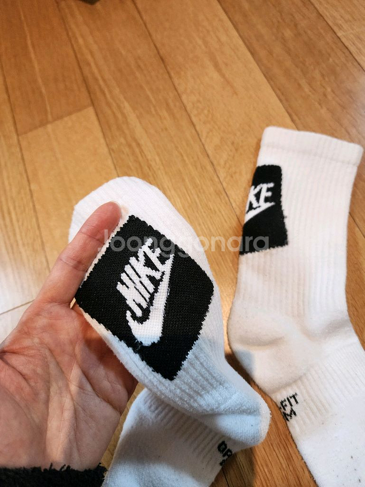 중고 S~M (~220) - 나이키 언더아머 MLB 자라 키즈 양말--5