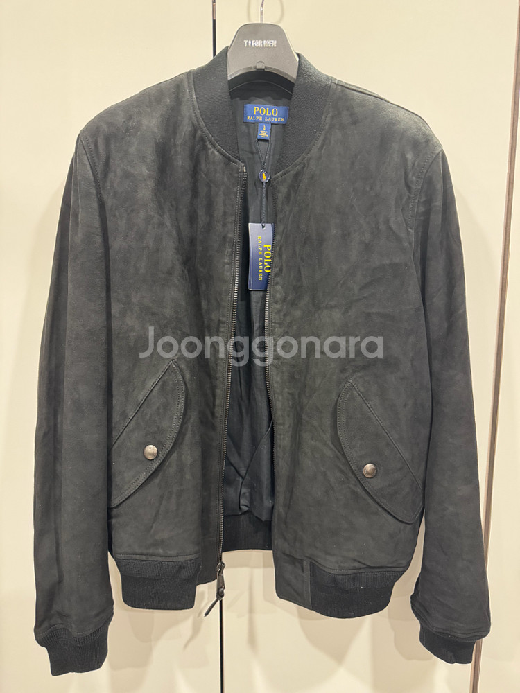 폴로 랄프로렌 스웨이드 고트 자켓--0