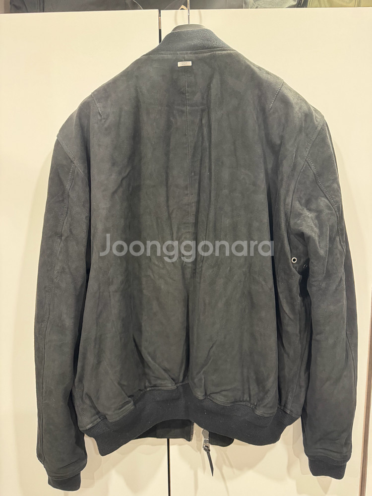 폴로 랄프로렌 스웨이드 고트 자켓--2