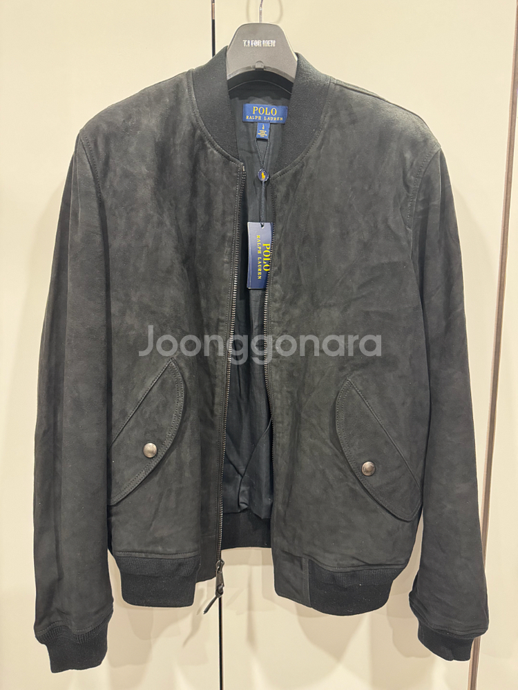 폴로 랄프로렌 스웨이드 고트 자켓--3