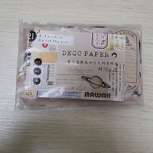 인필미 빈티지 스티커 새상품