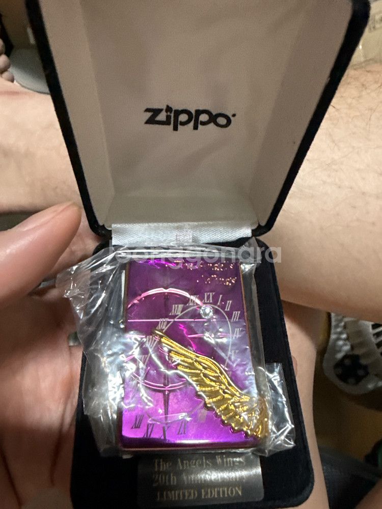 [새상품] zippo 엔젤스 윙스 리미티드 한정 라이터_60th--0