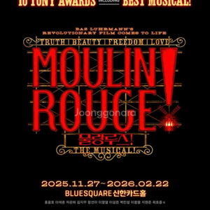 @할인급양도@ 물랑루즈 12.6(토) 정선아 4열 2연석