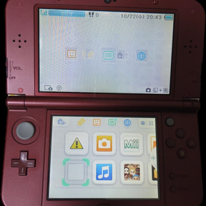 닌텐도 New 3ds XL 뉴큰다수 순정 레드