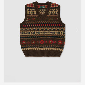 얼바닉30 롯지 니트베스트 1사이즈 새상품 판매해요