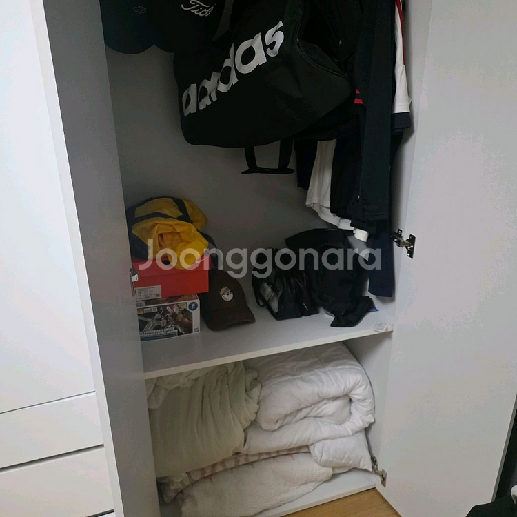 웰튼라인 화이트 옷장 6자 2400(서울)--4