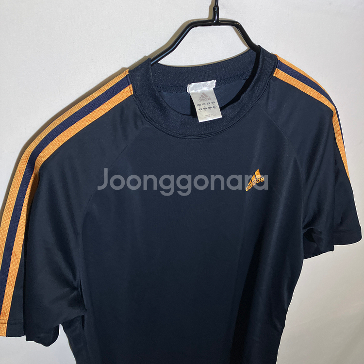 M)아디다스 00s 삼선 기능성 반팔 티셔츠 클라이마라이트--1