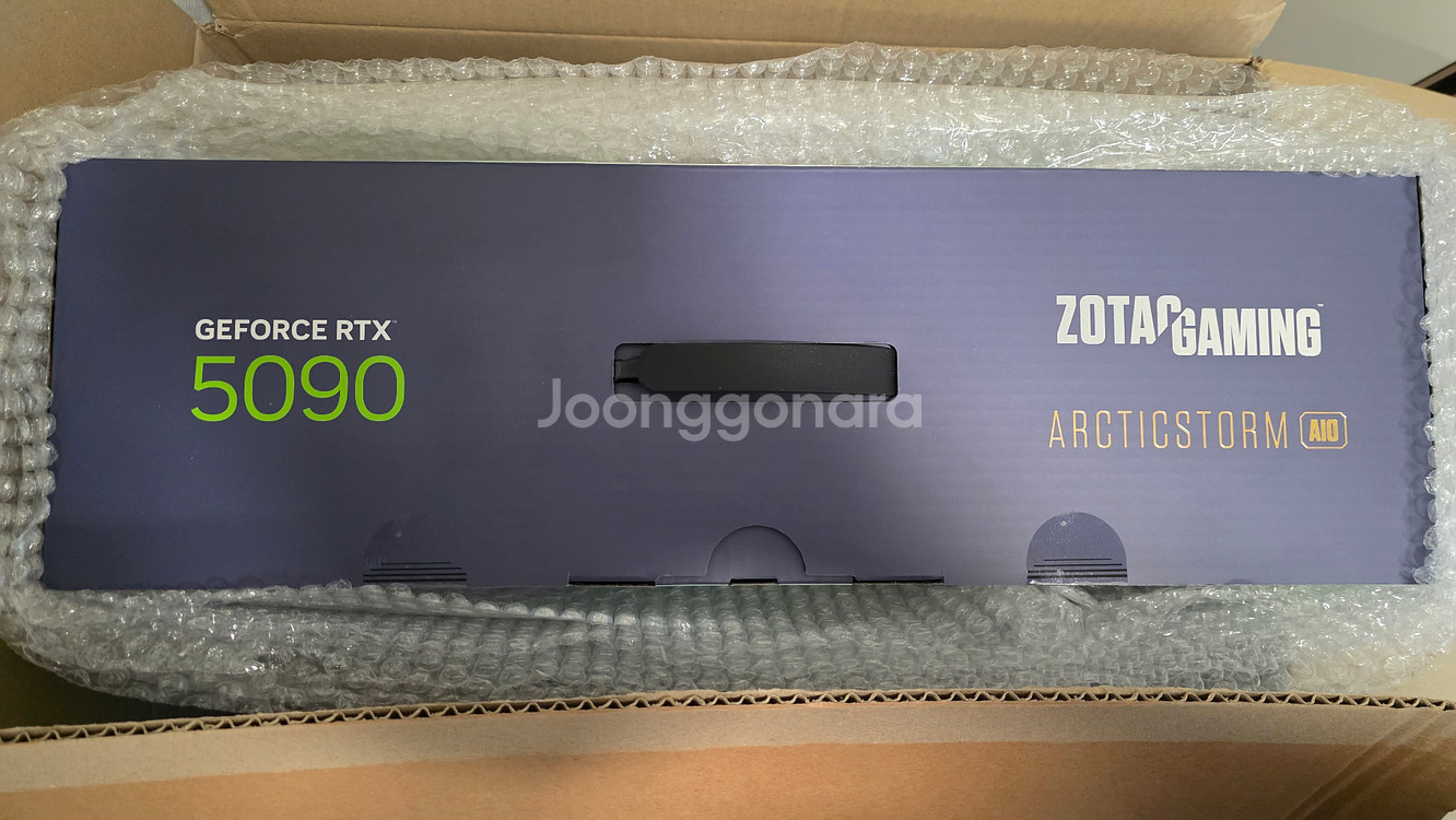 RTX 5090 articstorm 아틱스톰 미개봉--0