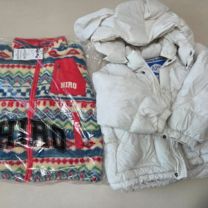 히로 덤블크림120+아프리콧 토곰패딩110