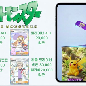 [앱 상품] 포켓몬 카드게임 포켓 pocket 전 카드 이미지
