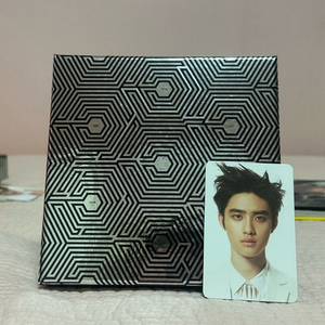 새상품)엑소exo 중독(overdose)중국어버전 디오(D.O.) 포카