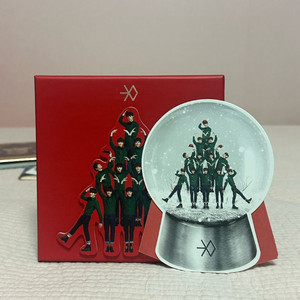 새상품) 엑소exo 12월의 기적 한국어버전 단체포카