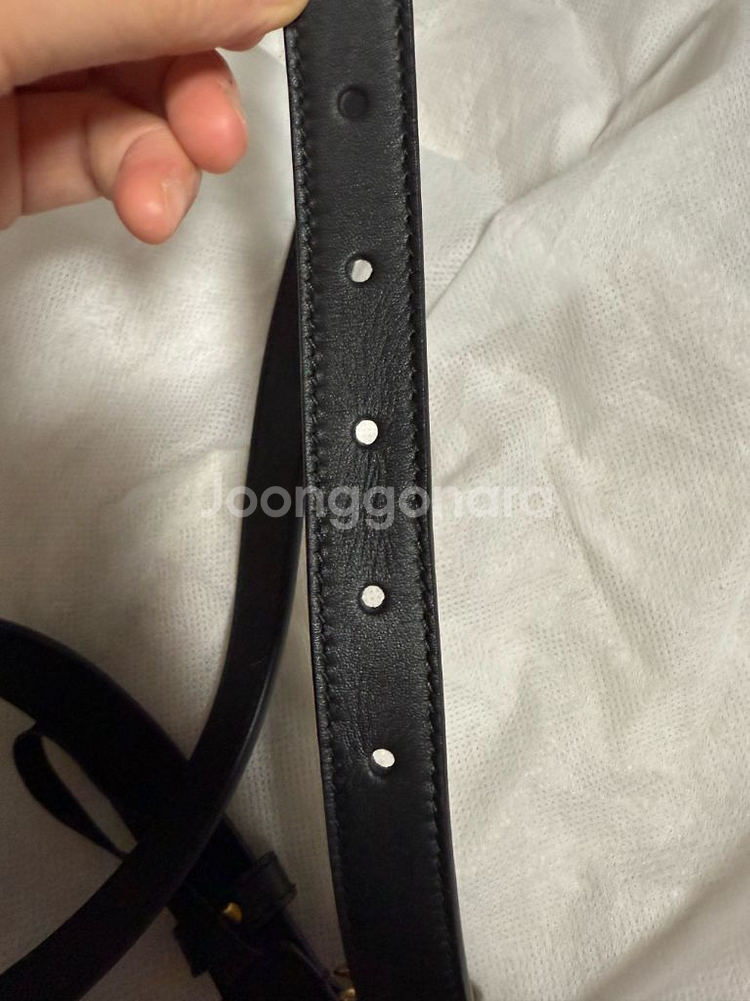 구찌 더블 G버클 2Cm 여성 벨트 409417--2