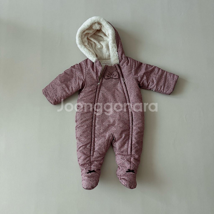 해피랜드 패딩 우주복 80--0