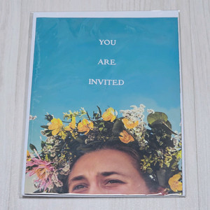 미드소마 해외 오리지널 초청장 굿즈