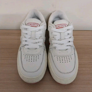 여성 라코스테 가죽 스니커즈, 운동화 (US 5 / 220)