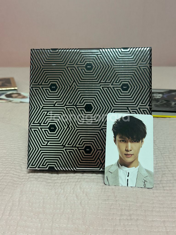 새상품)엑소exo 중독(overdose)한국어버전+레이포카--0