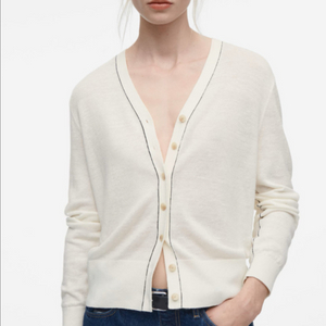 COS 메리노울 린넨 가디건