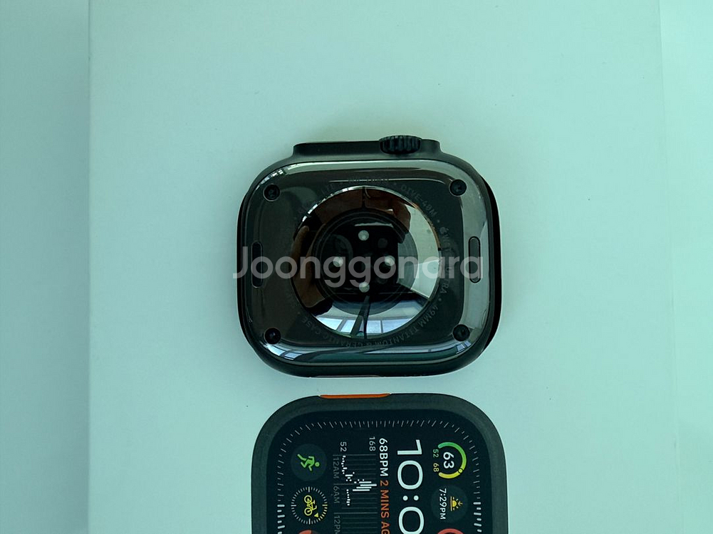 애플워치 울트라2 블랙 팝니다. /배터리 100%/액정 노기스--6