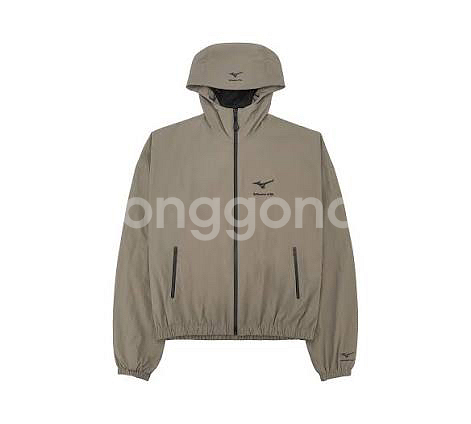 [L] STU 미즈노 윈드브레이커 베이지--0