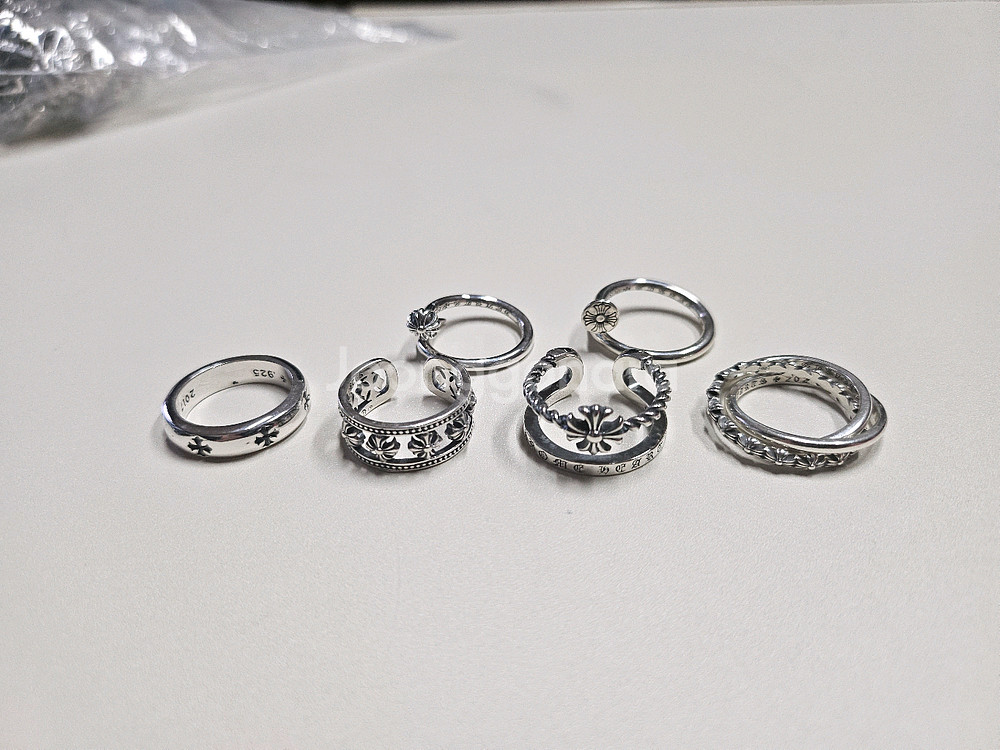 크롬하츠 반지 팔찌 목걸이 귀걸이 판매--1