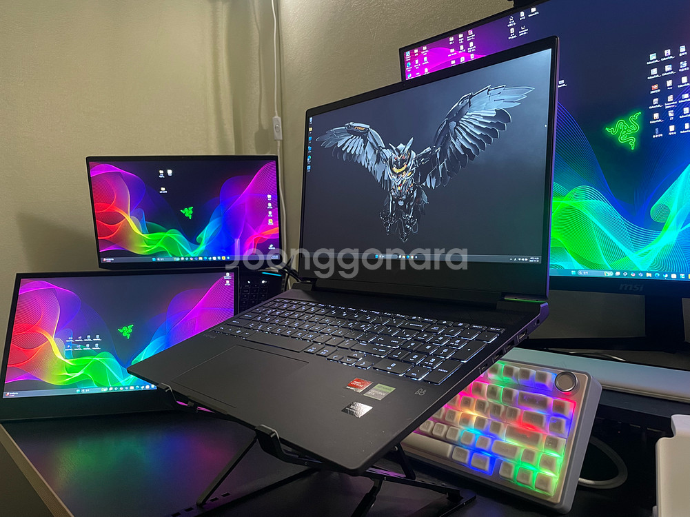 HP 빅터스 게이밍 노트북(RTX4070,QHD,NPU,ai)--7