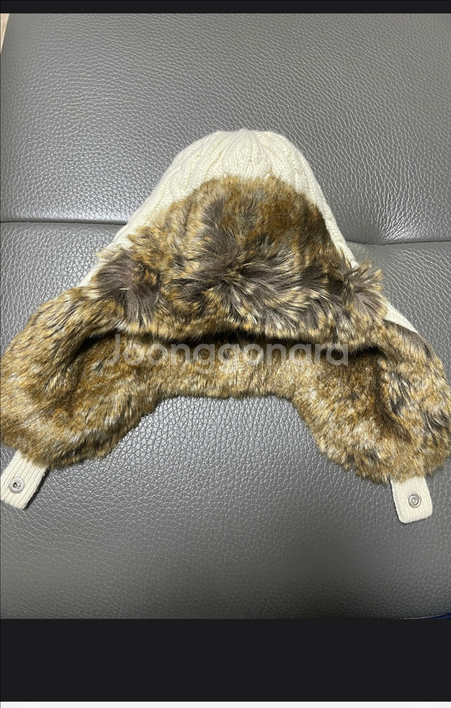 폴로 아동 케이블 니트 모자--2