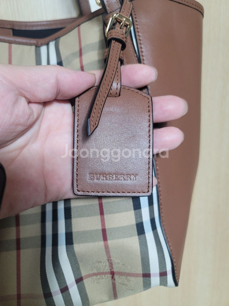 버버리 숄더백 쇼퍼백--4