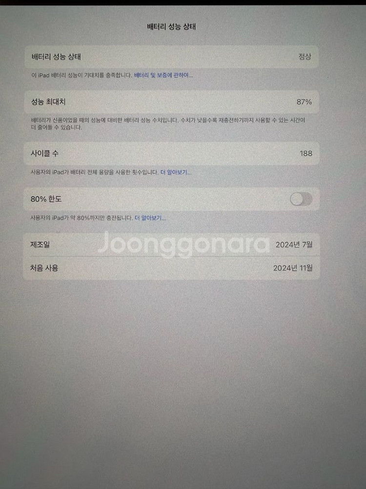 아이패드 프로 13 m4 256 애플펜슬 포함--2