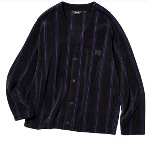 새제품2XL 유니들스 유니클로 니들스 플리스 오버사이즈 가디건 블랙