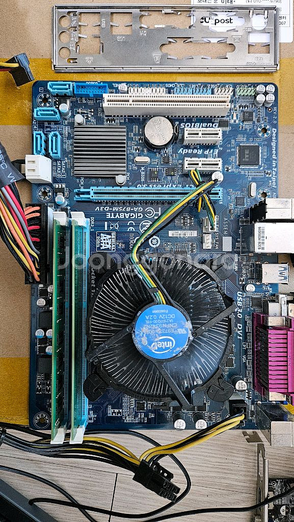 인텔 2~3세대 CPU+메인보드 3세트--2