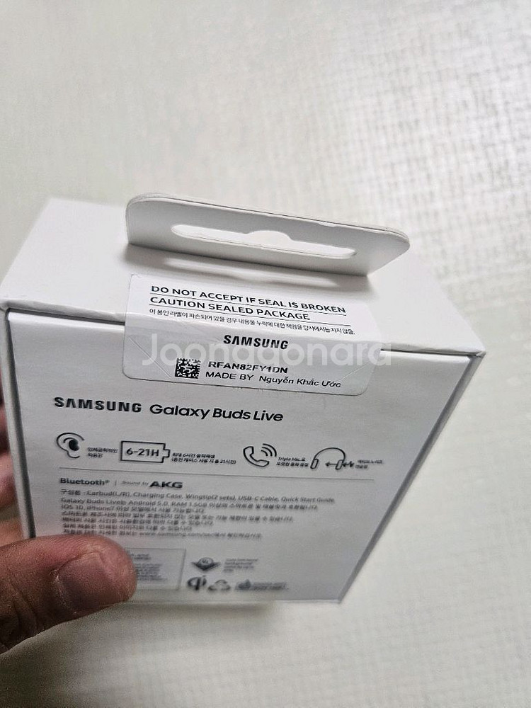 미개봉 삼성 갤럭시 버즈 라이브--1