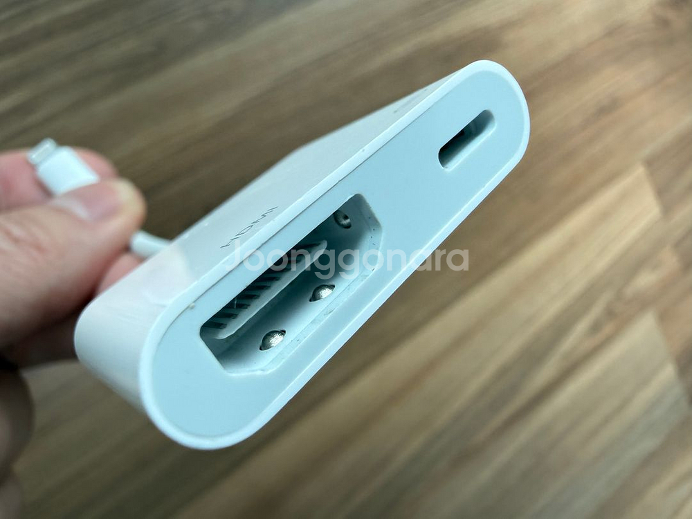아이폰/아이패드 라이트닝 8핀 HDMI 어댑터 (애플 정품)--4