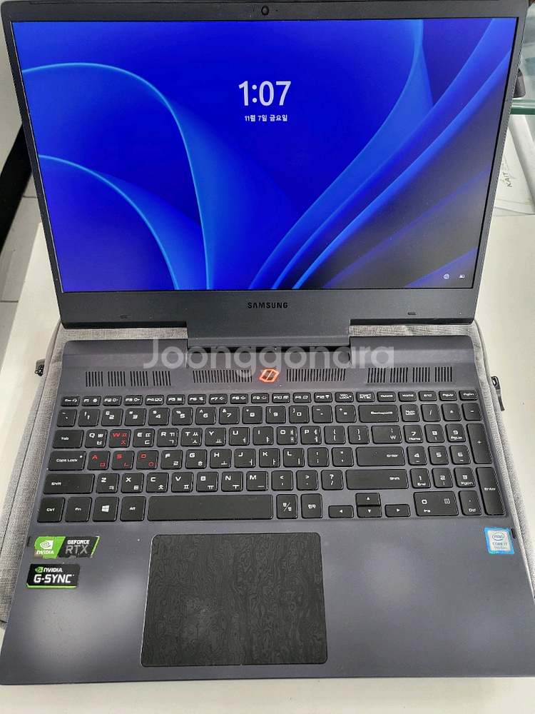 삼성 게이밍노트북 오디세이 NT850XBC i7 RTX2060--2